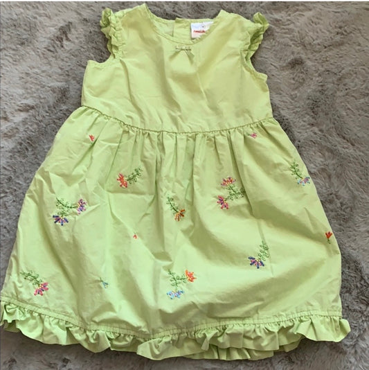 #130 Hanna Anderson Sz 90 3T Spring Dress