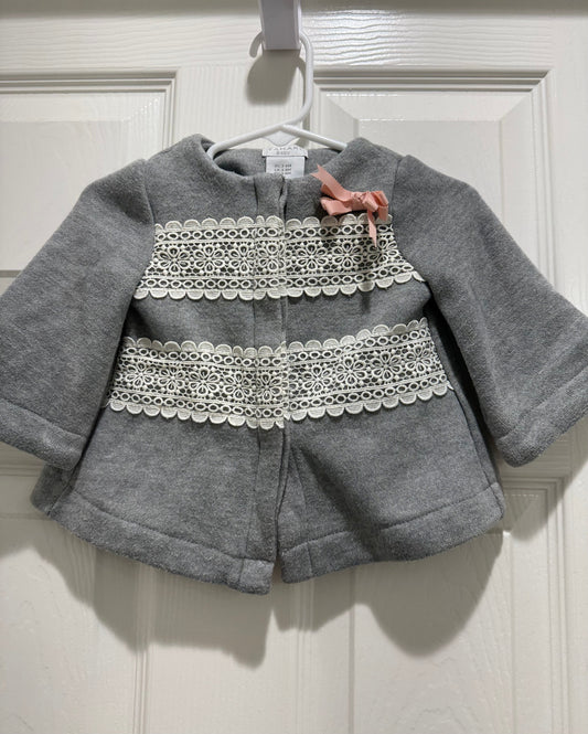 #53 baby girl jacket size 3-6M