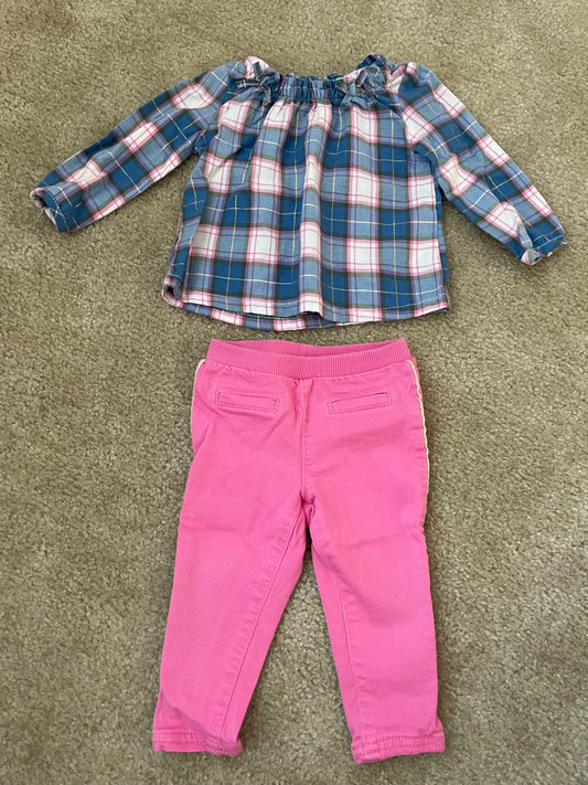Seller 129- Carters girls 9 month outfit