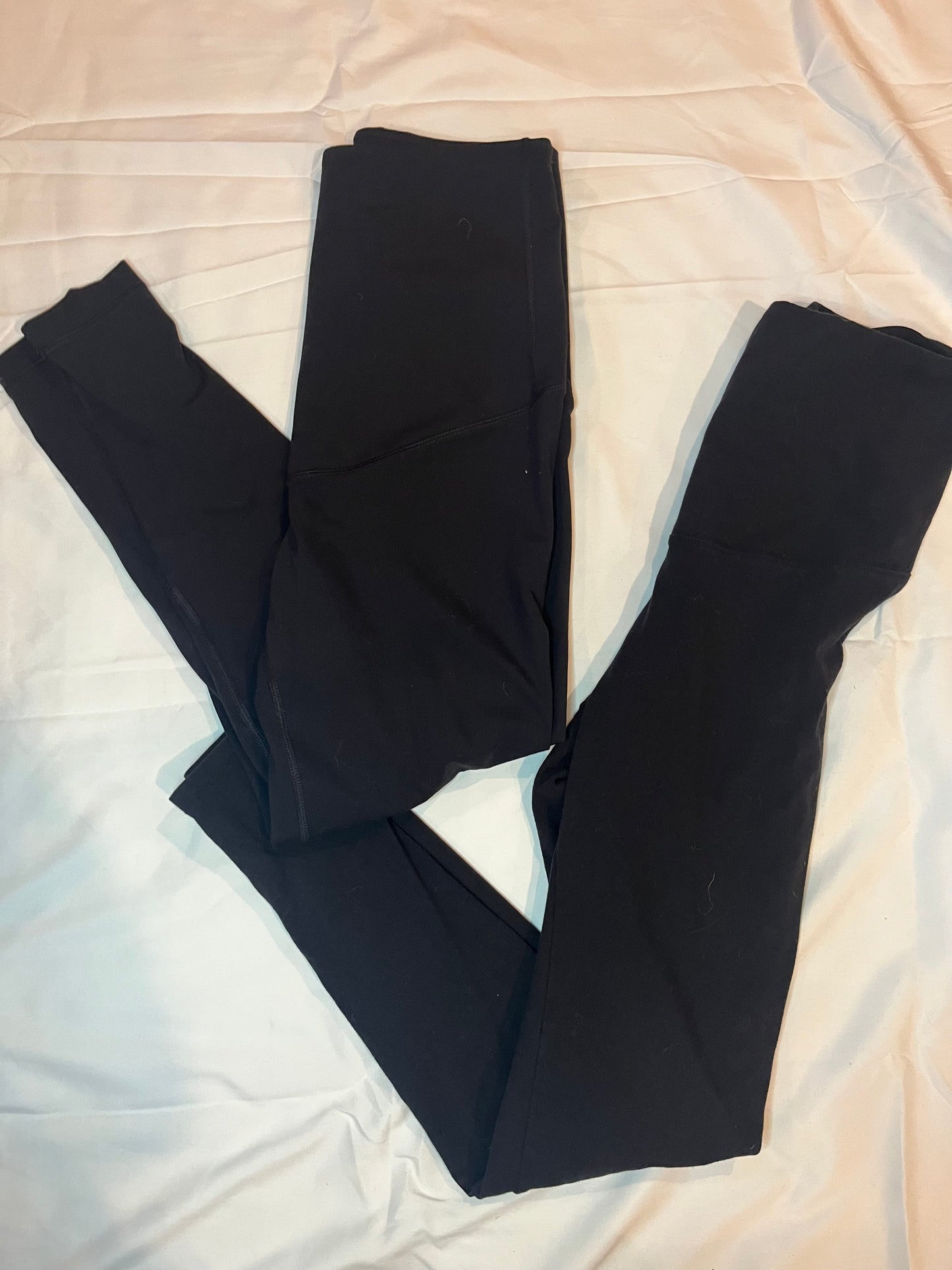 3B Black maternity leggings size small