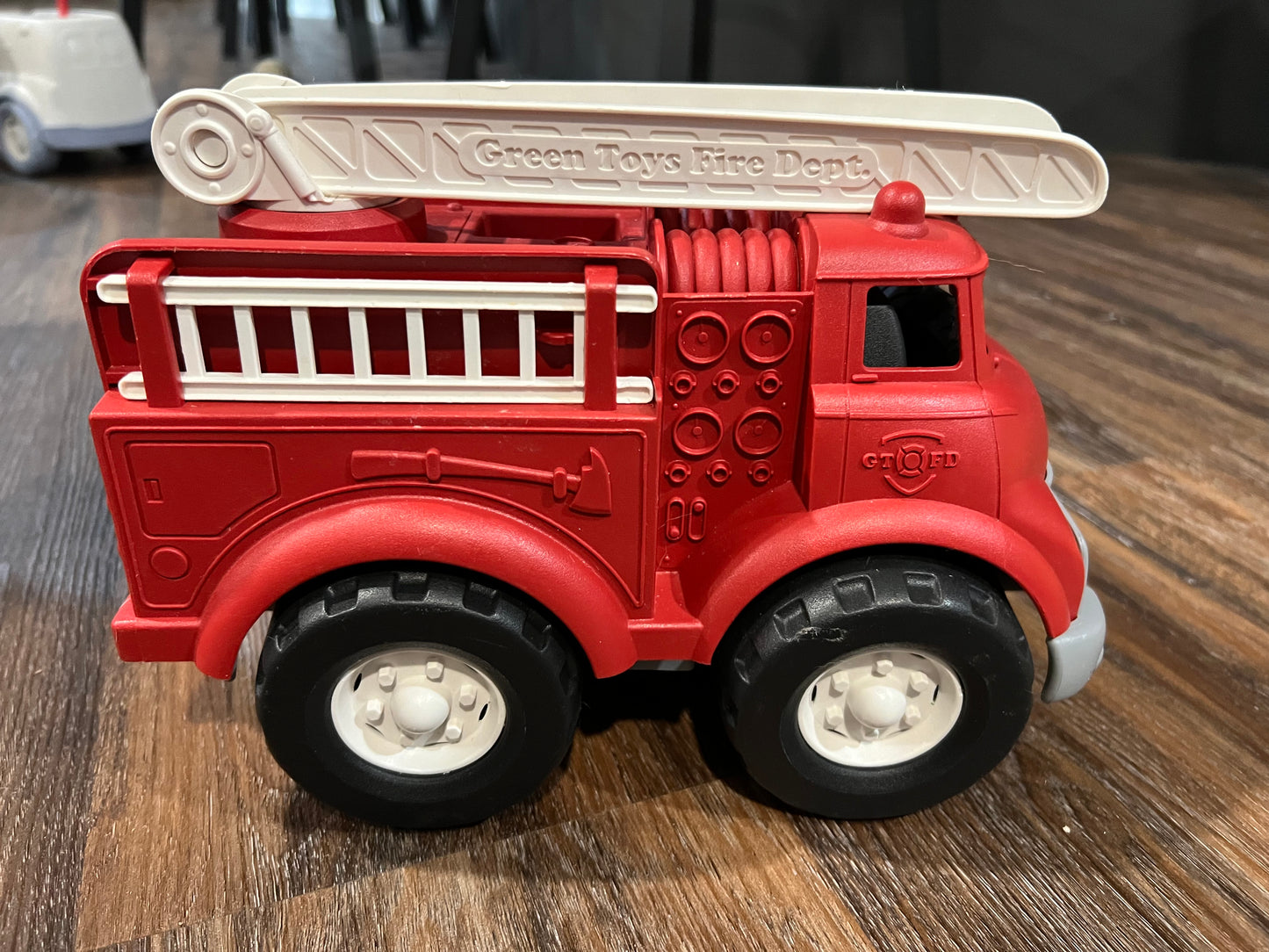 #57 Green toys fire truck