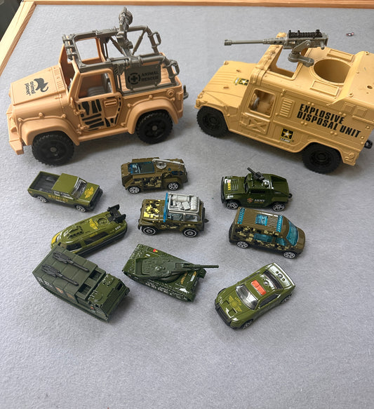 #163 Military Vehicles Set