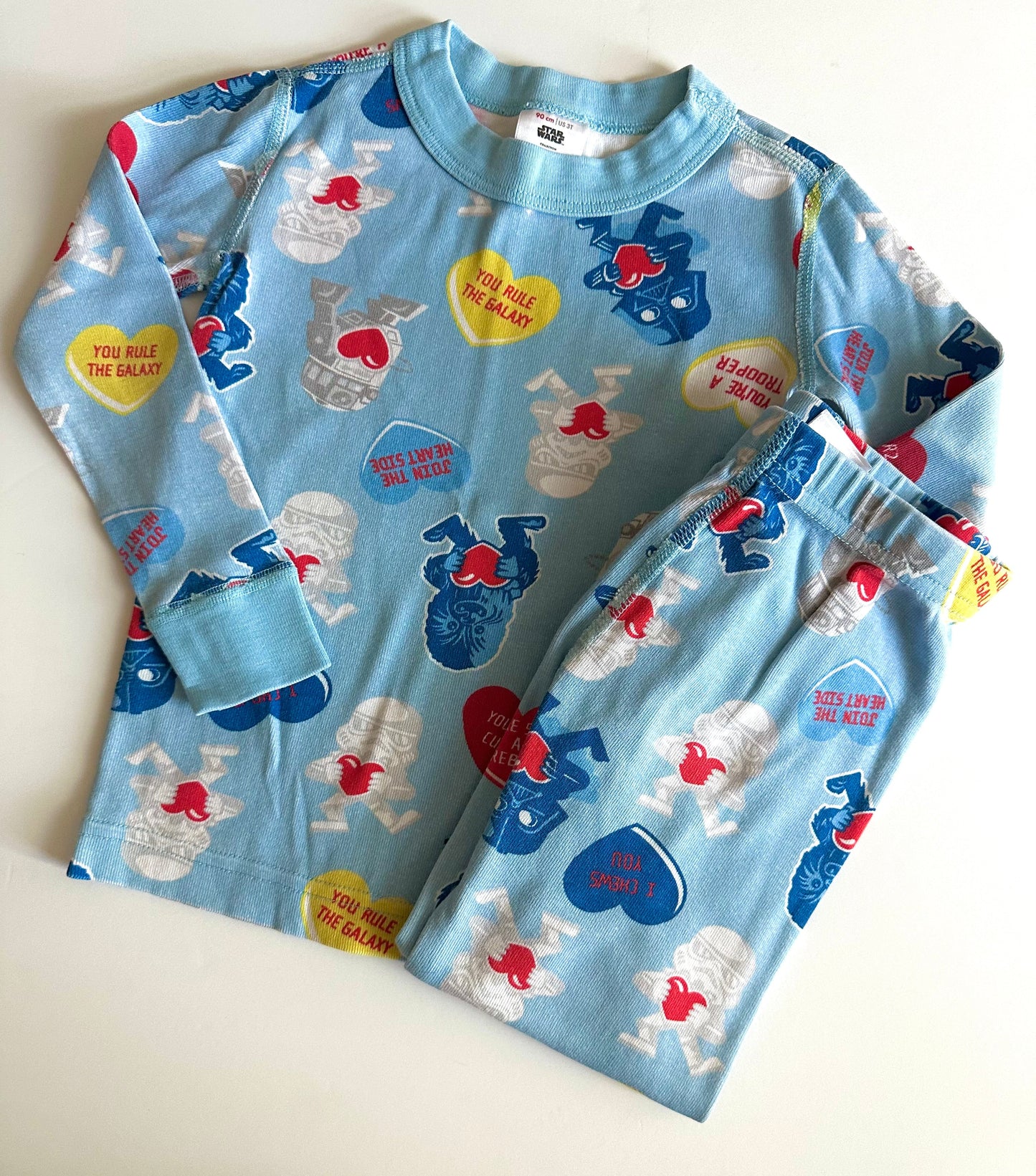 Seller #39 Hanna Star Wars girl boy 3T pajamas valentines day