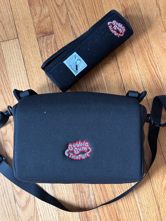 #163 BubbleBum Teleport Travel Booster Seat