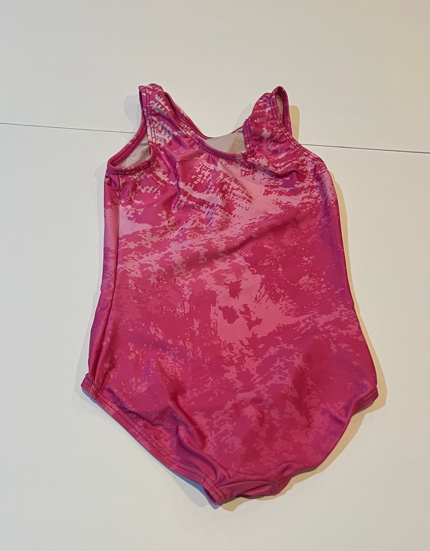 #180 Girls 3T-4T GK Elite Leotard Set (Pink and Pink/Purple)