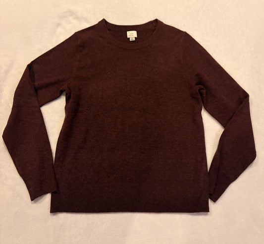 #102 - A New Day womens size S burgundy wool sweater