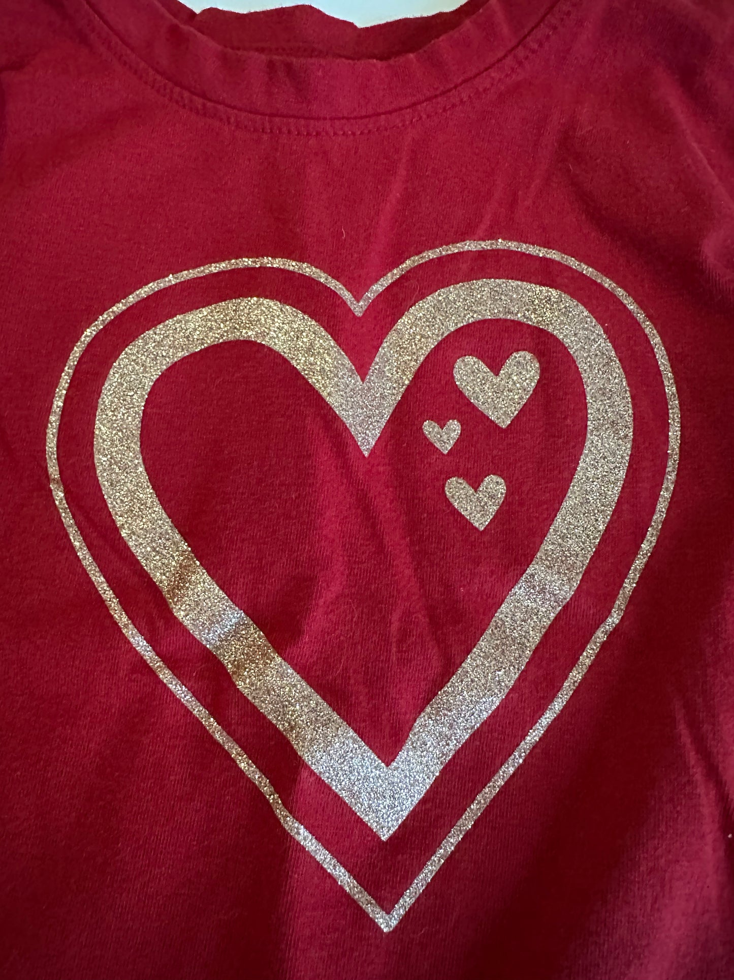 Seller #39 C&J girls 3T heart shirt