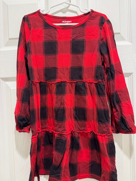 #53 girl old navy long-sleeve nightgown size S (6-7)