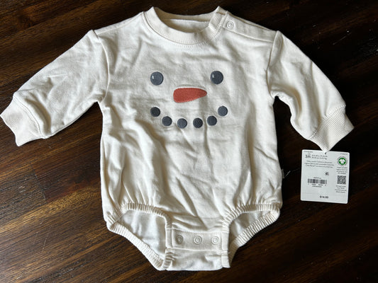 Seller #21 NWT 3mo snowman bubble for baby