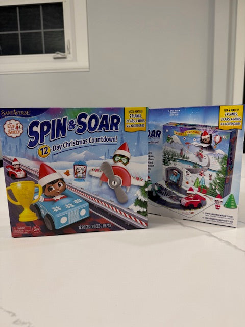 #222 Elf on the Shelf 12 Day Mini Figure Advent Calendar (NIB)