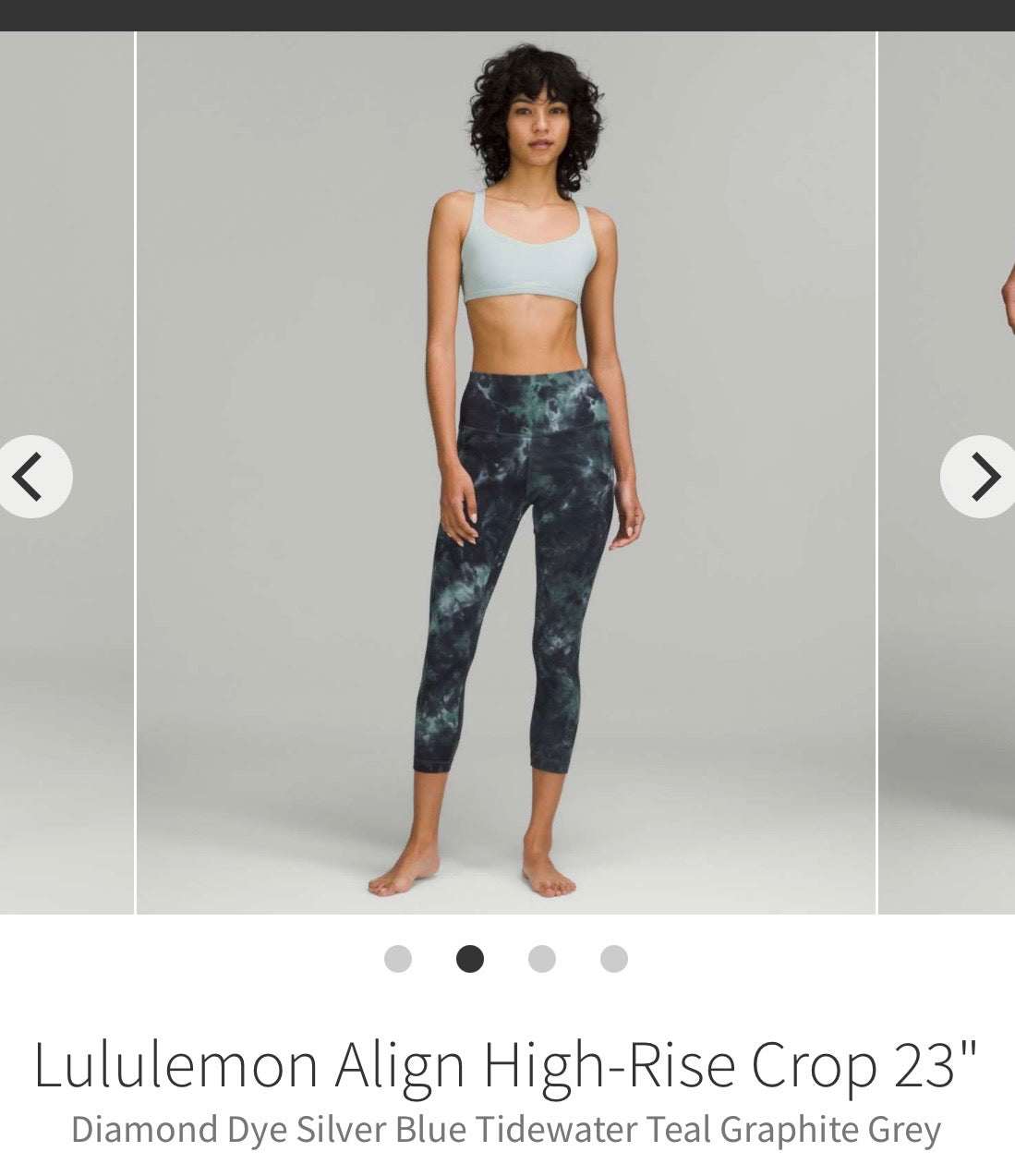 #130 Lululemon Women’s Sz 6 Diamond Dye Align Leggings