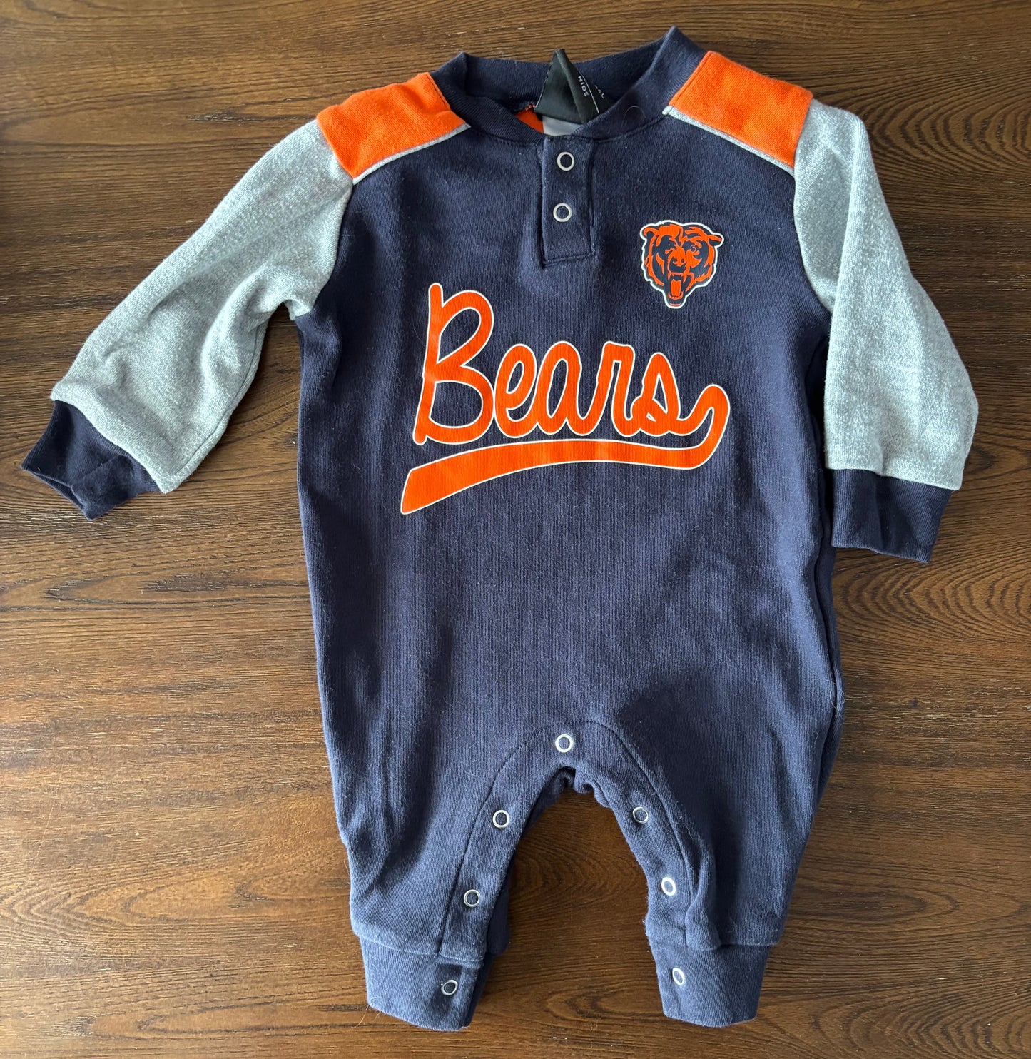 #70 GUC Chicago Bears romper 0-3months