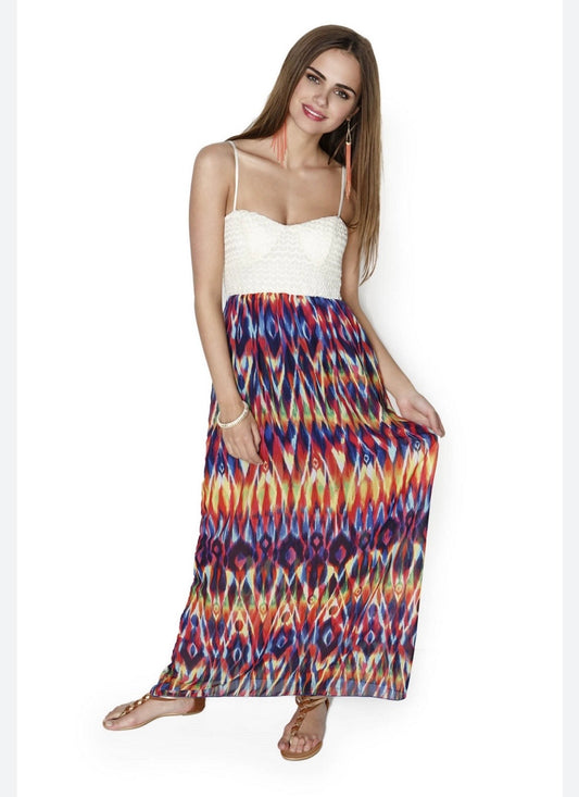 #130 Body Central Women’s Sz Medium Maxi Dress