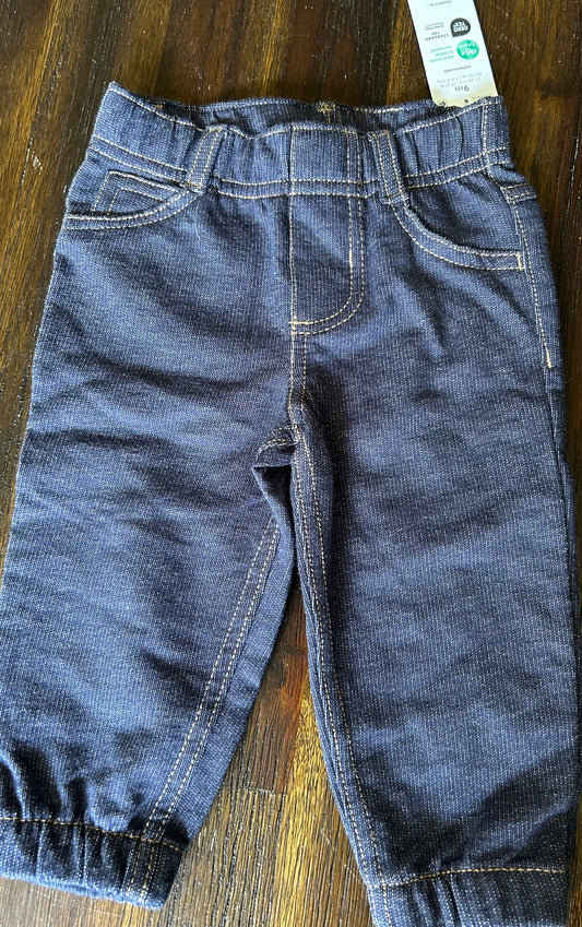 Seller #21 NWT 9mo faux denim