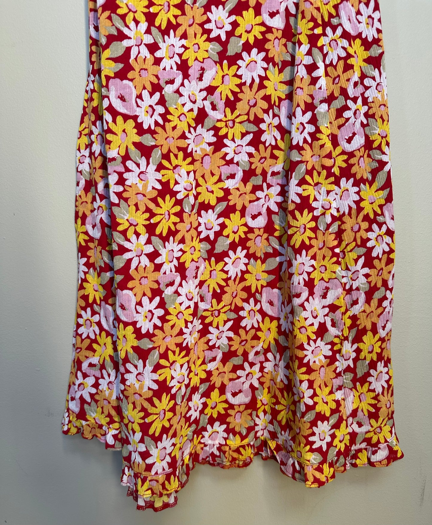 #130 Anthropologie Odille women’s Sz 0 Floral Dress