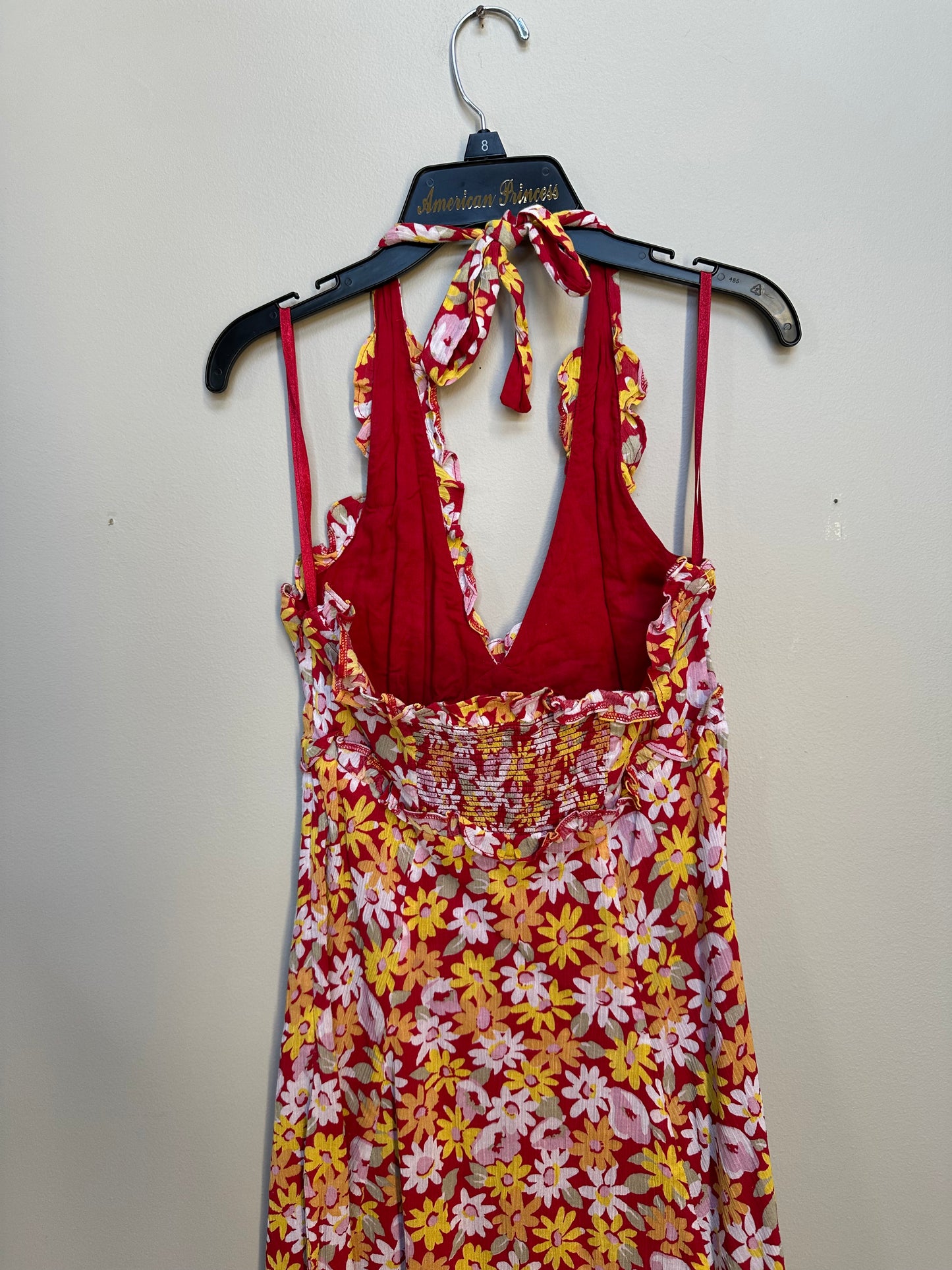#130 Anthropologie Odille women’s Sz 0 Floral Dress
