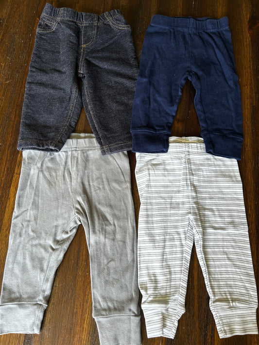 Seller #21 carters 9mo baby pants bundle