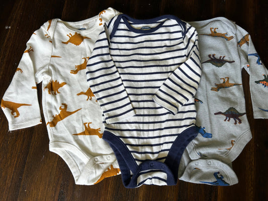 Seller #21 Baby boy size 6-12mo onesie bundle