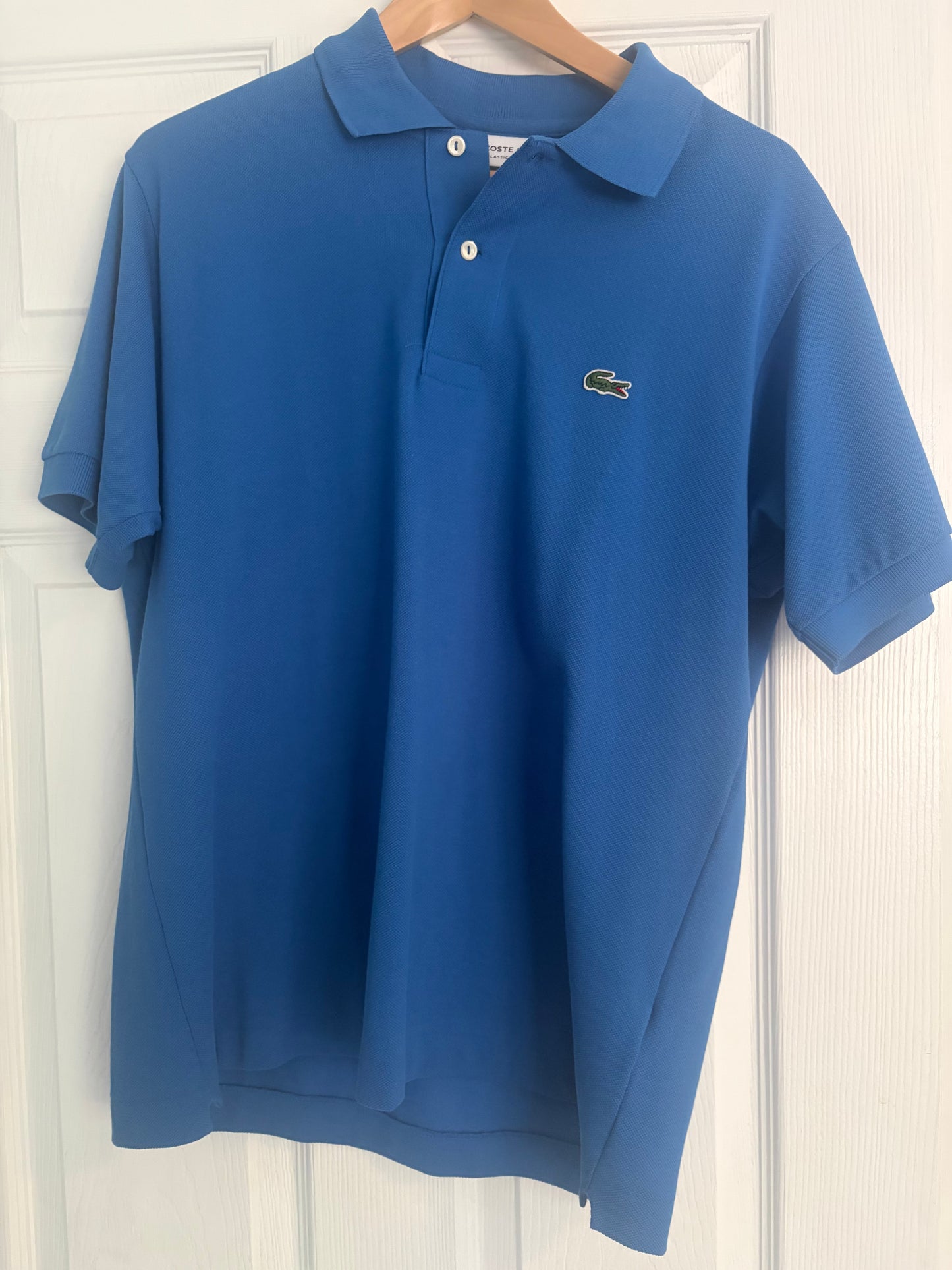 Seller #91 Men's size M Lacoste classic fit polo (blue) NWOT