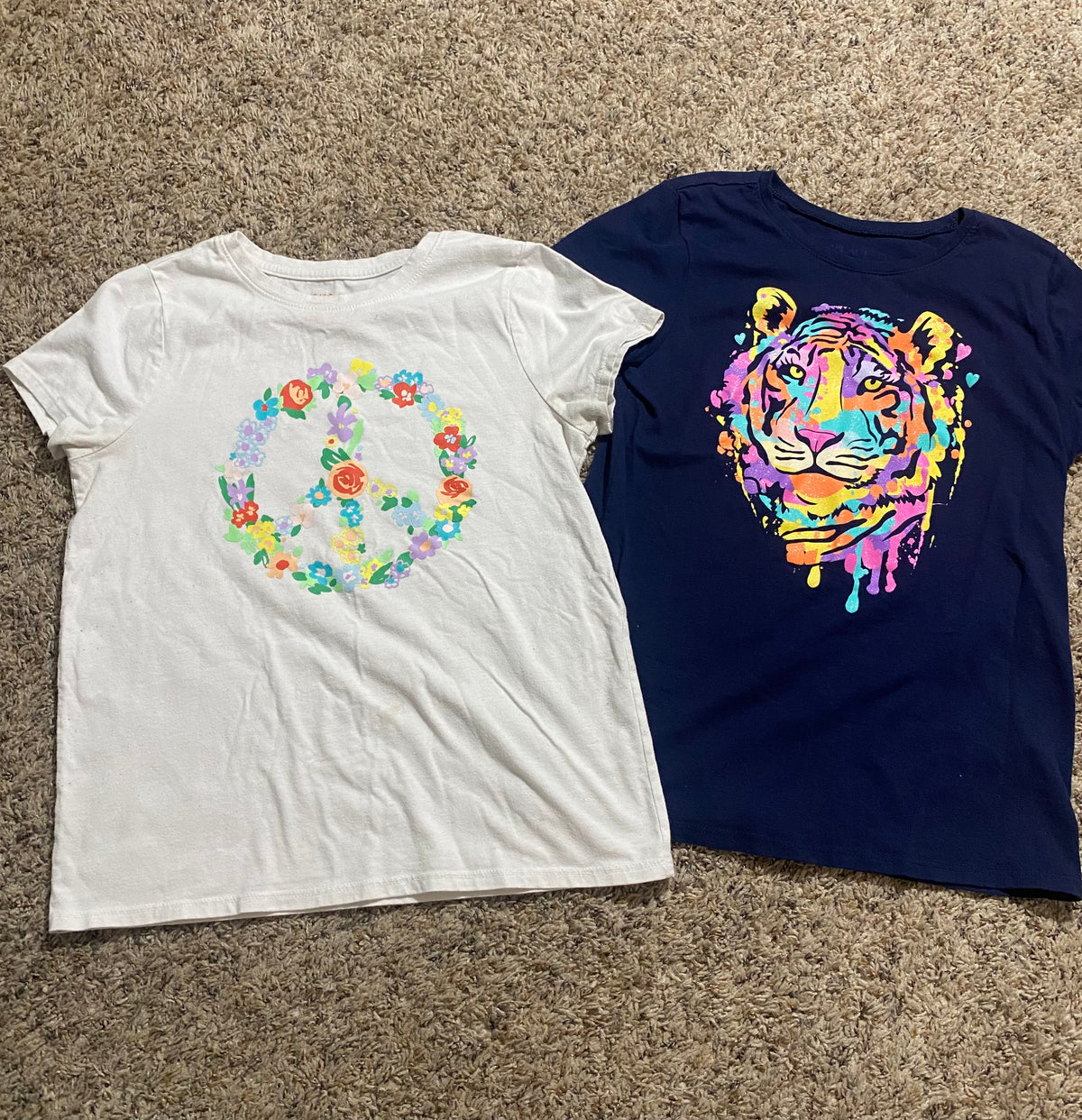Seller #57 Girls large 10/12 shirts (2)