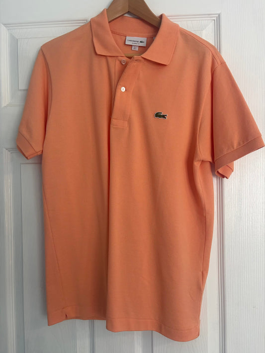 Seller #91 Men's size M Lacoste classic fit polo NWOT (tangerine)
