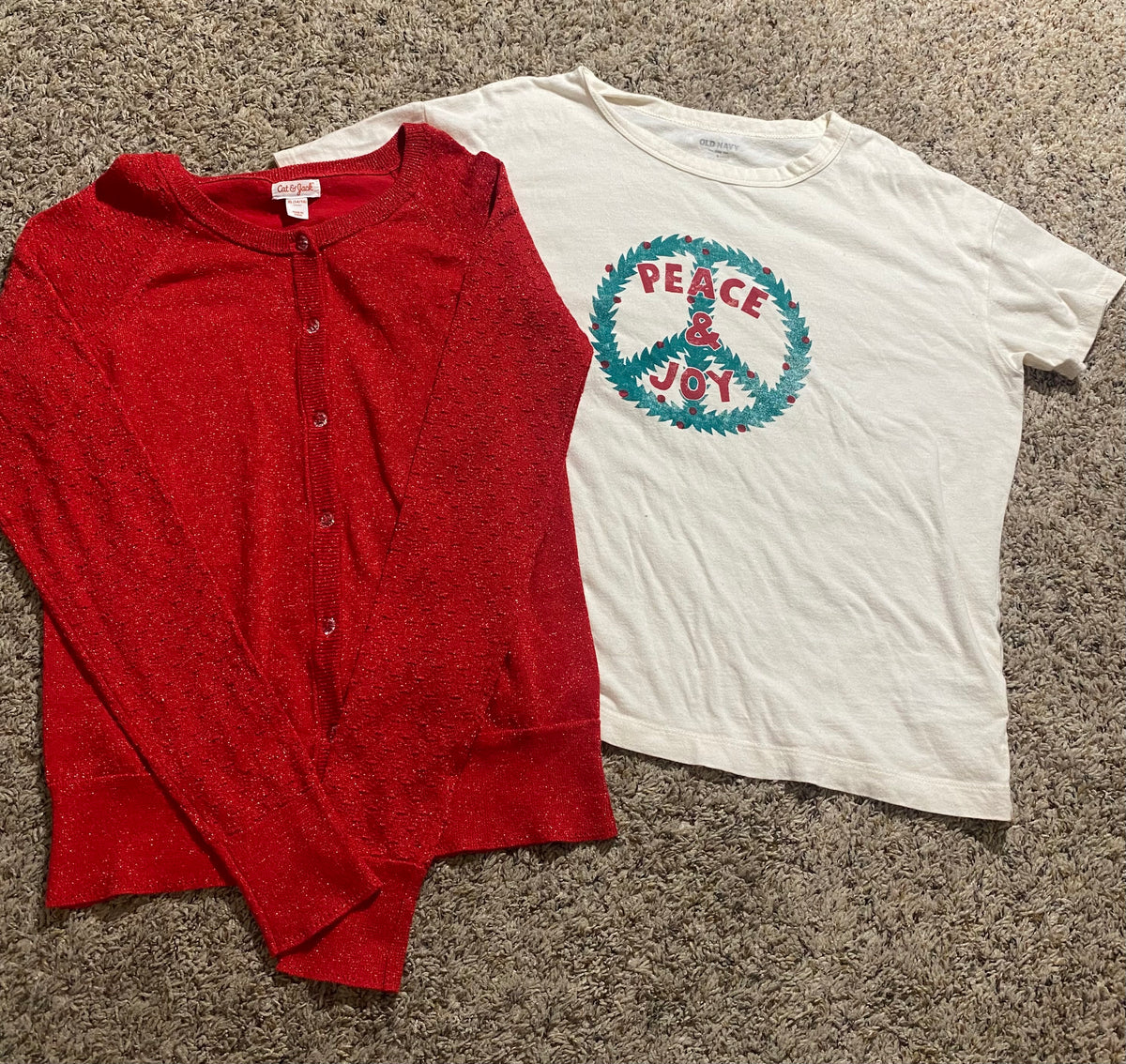 Seller #57 Girls XL Christmas sweater Junior small shirt