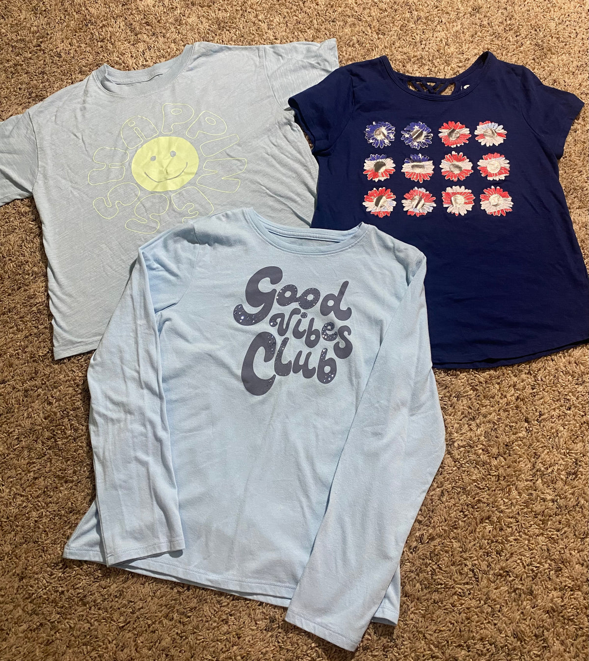 Seller #57 Girls large 10/12 shirts (2)