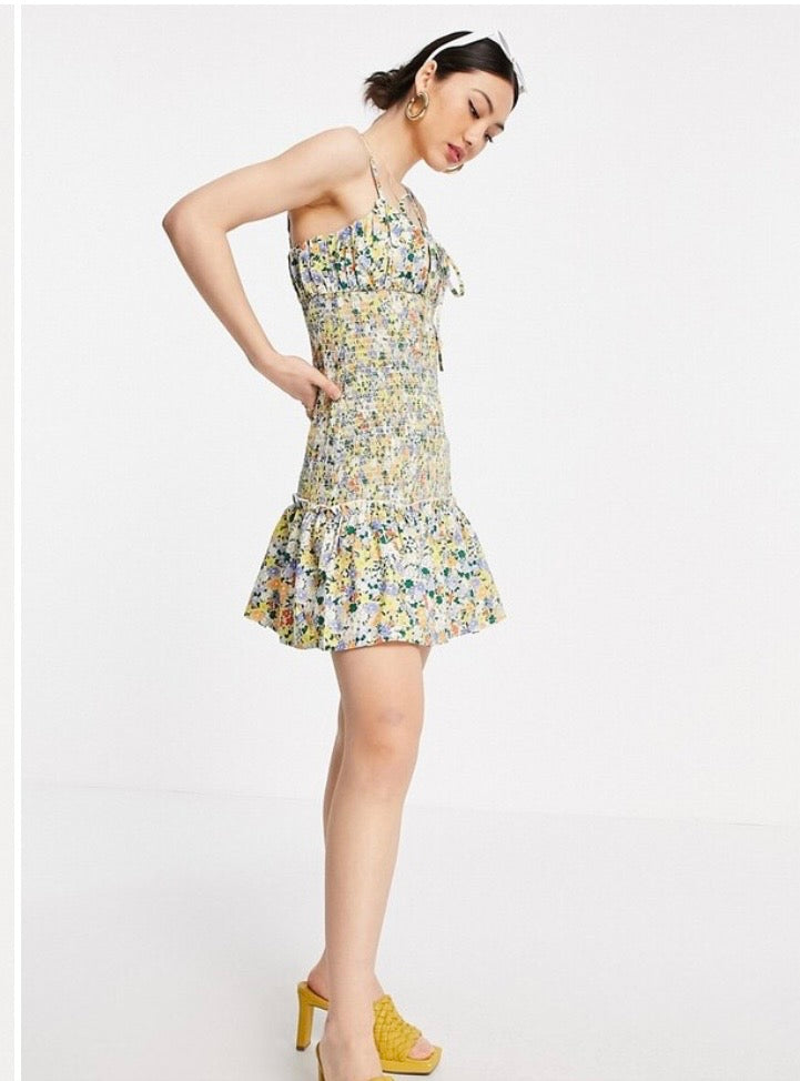 #130 ASOS Women’s Sz 8 Floral Sundress