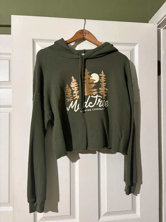 #133 **REDUCED** Women’s Large Madtree Cropped Hoodie