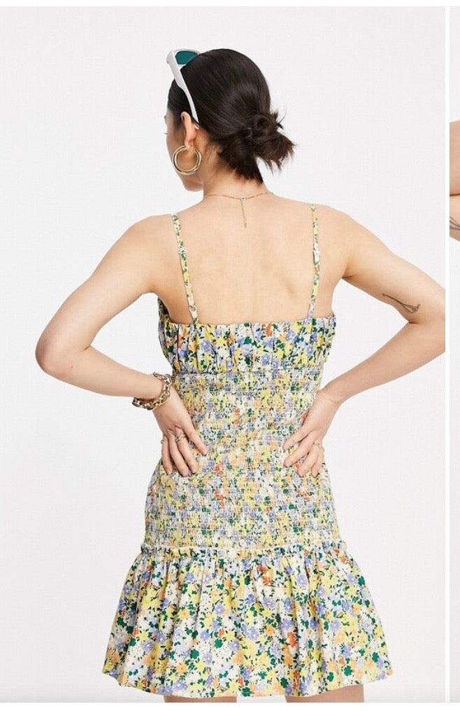 #130 ASOS Women’s Sz 8 Floral Sundress