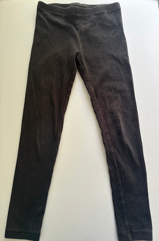 Seller #91 Girls' size 7 Tea Collection black ribbed legging VGUC