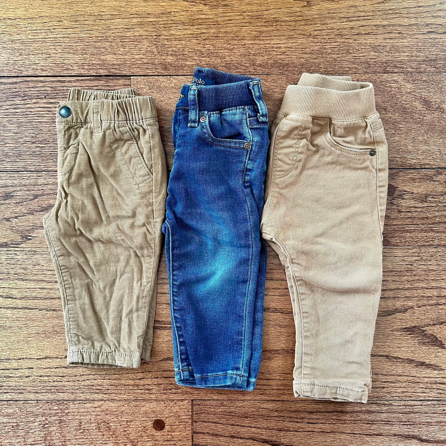 #95 EUC Boys Gap / Polo / H&M Pant Bundle, size 6-12 months (see description)