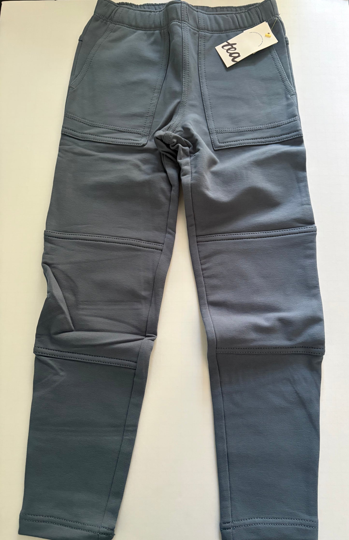 Seller #91 unisex size 7 Tea Collection playwear leggings in cornflower NWT