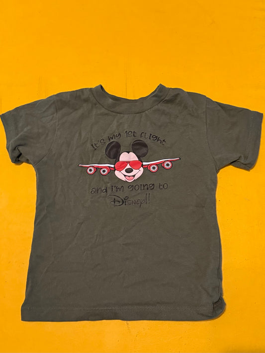 #73 1st Flight to Disney T-Shirt 3T