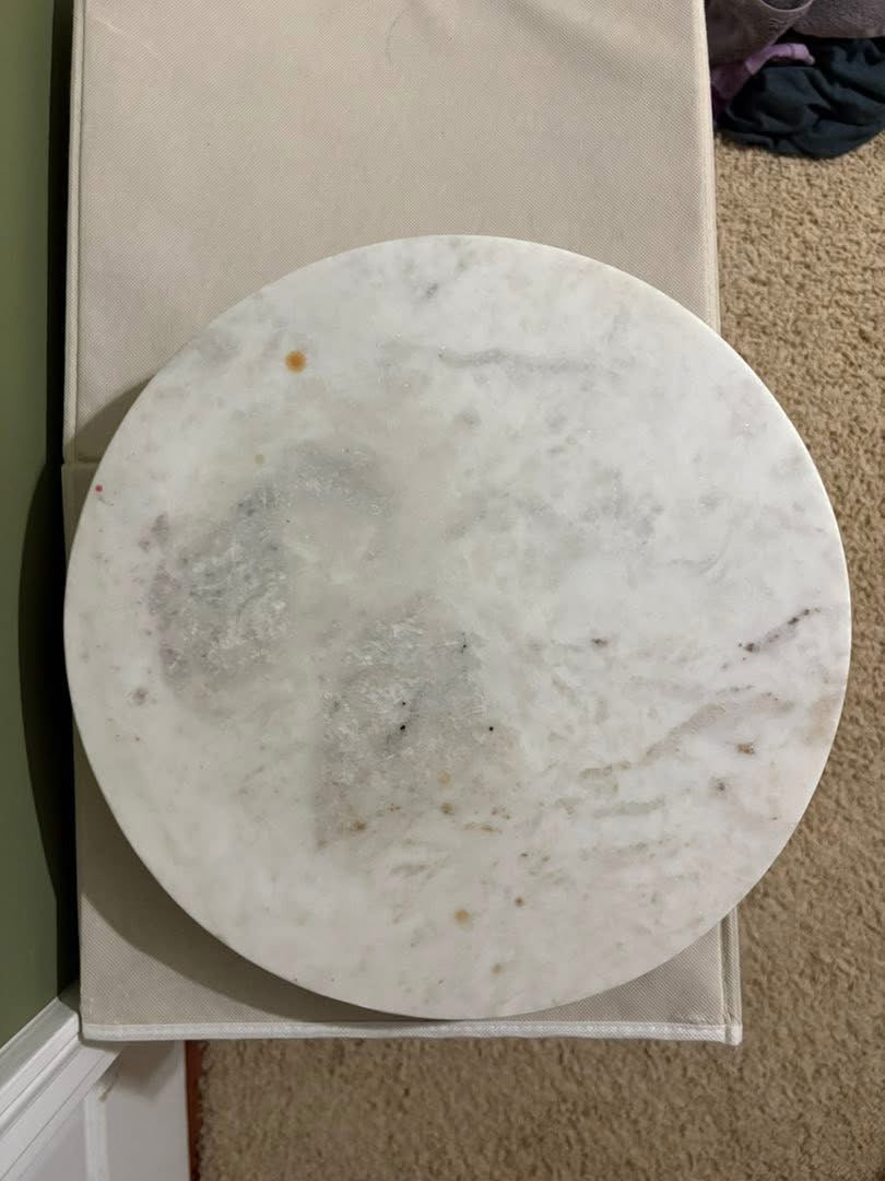 #133 Marble Lazy Susan
