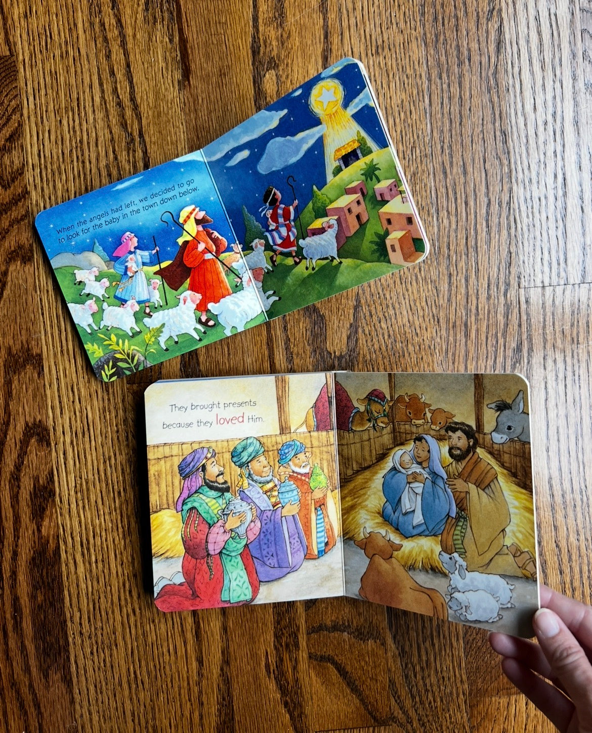 Seller #115 - Religious Christmas Story Board Books (Set of 3), VGUC