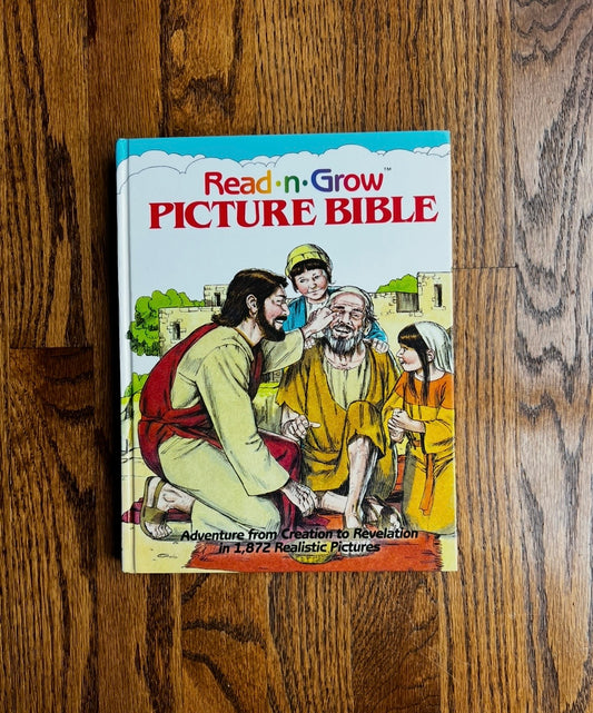 Seller #115 - Read & Grow Picture Bible (Hardcover), EUC