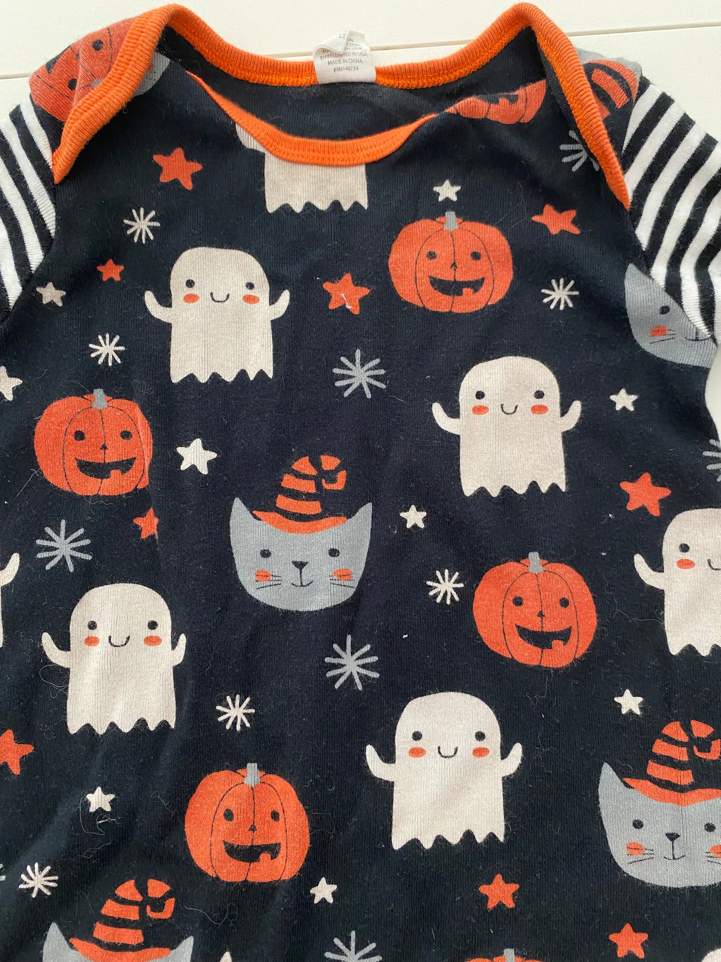 #84B-Tesa Babe Halloween Romper, Gender Neutral 12-18M, VGUC