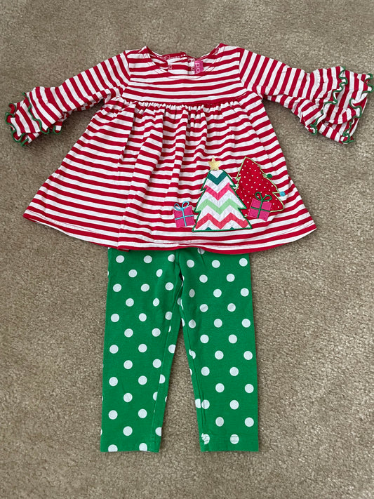 Seller 129- Girls’ 12 month Christmas outfit