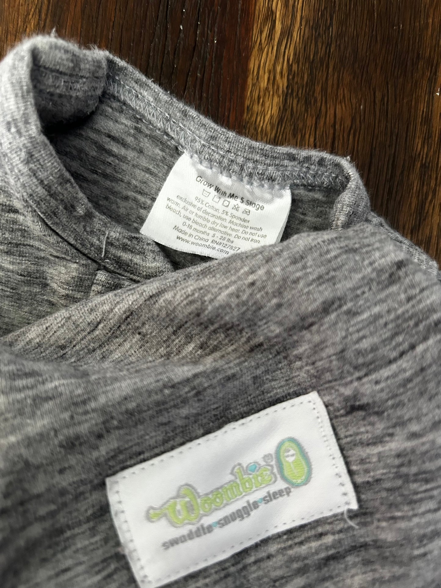 Seller #21 Woombie sleepsack swaddle