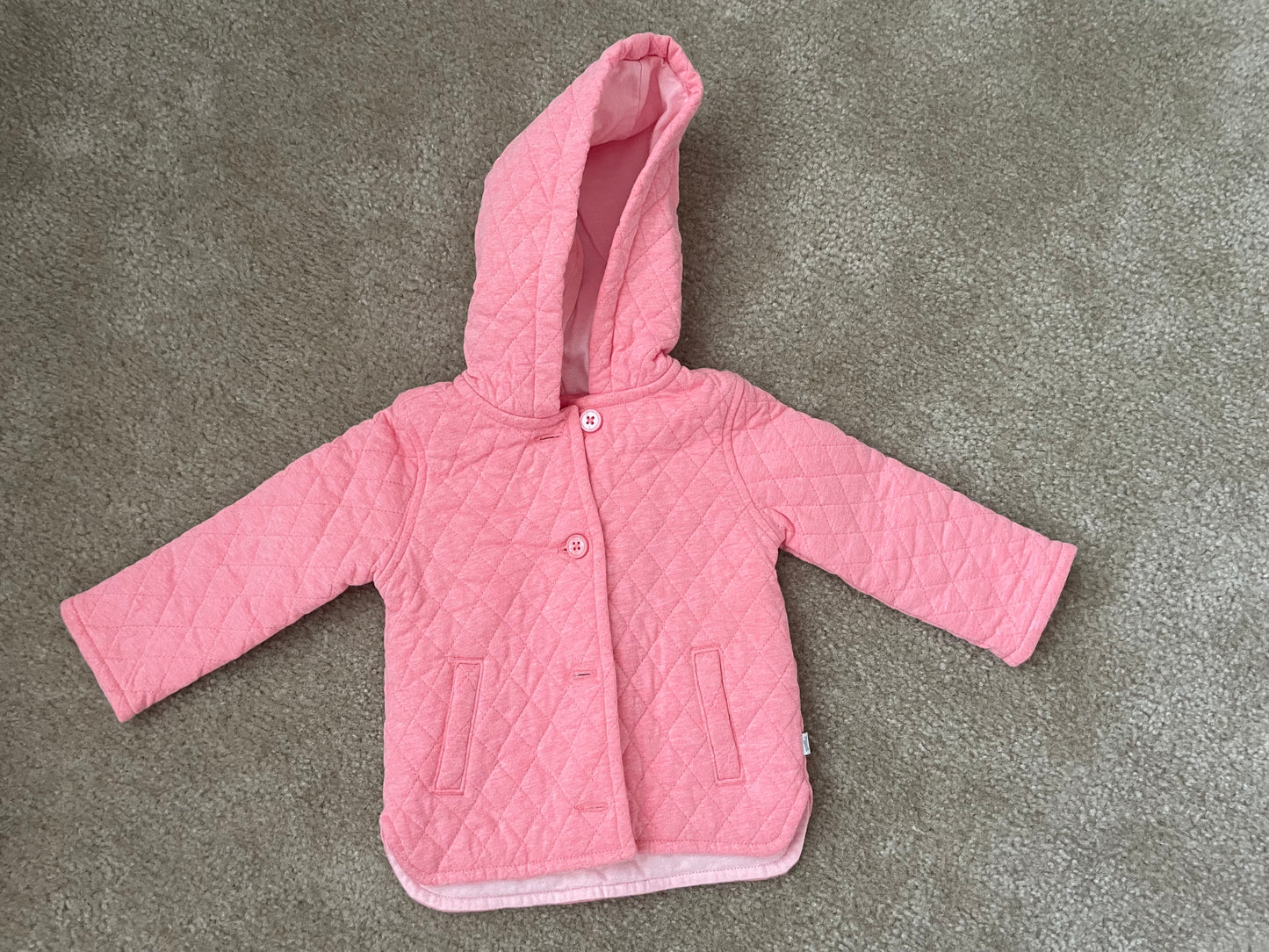 Seller 129- Girls 9-12 month girls quilted jacket