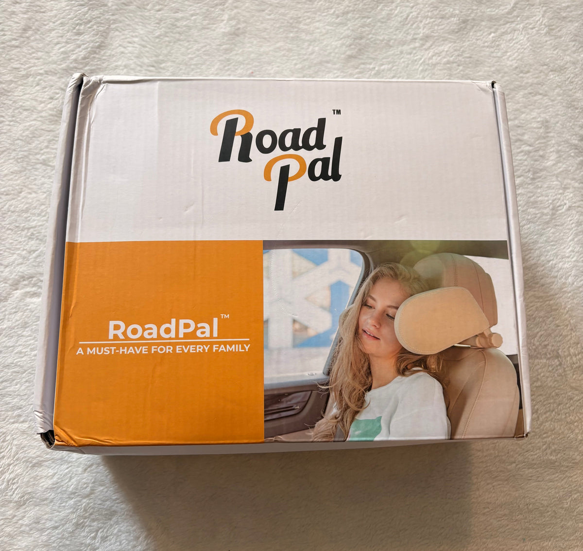 #102 -  NEW Road Pal car head rest attachment