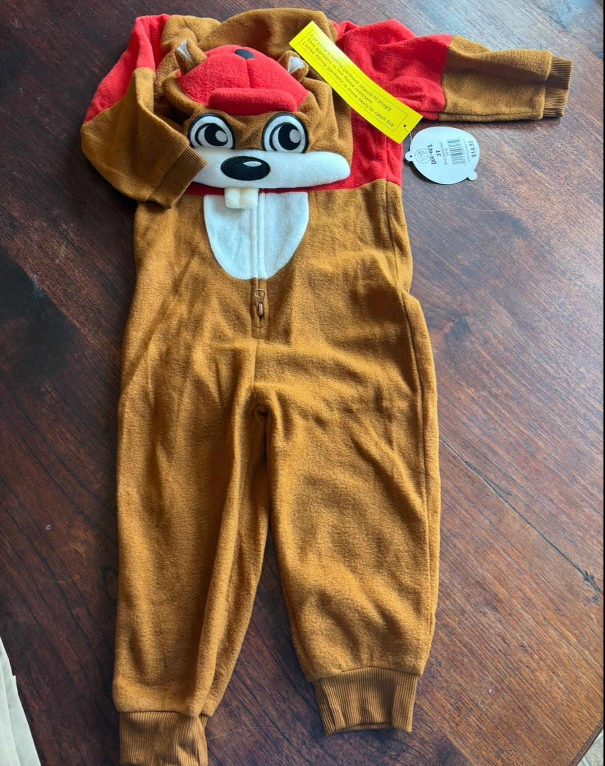 #44 NWT 3t Buccee costume/Jammies