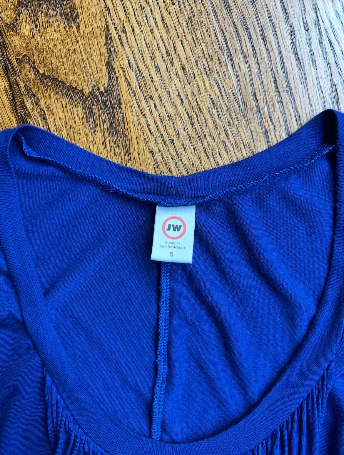 Seller #115 - Women’s Small Maternity/Nursing Maxi Dress (Deep Blue/Purple), VGUC