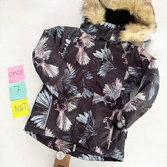 Seller 196- Reima girls jacket size 7 NEW