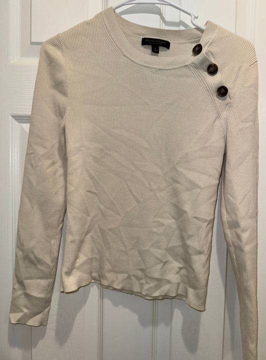 #53 women’s banana republic long sleeve top size S