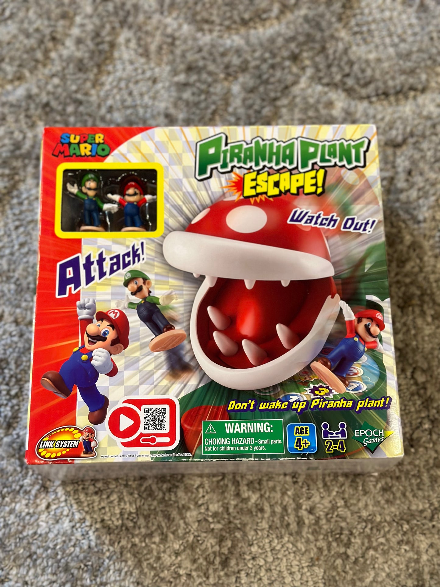 #82B Super Mario Piranha Plant Escape - New