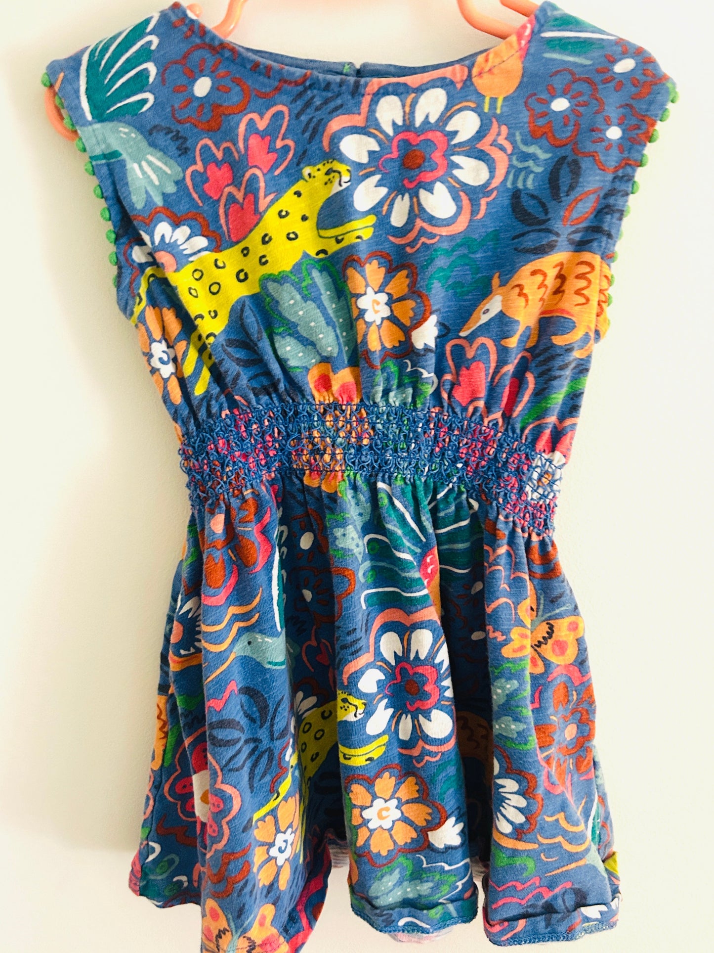 #15 Boden 3/4 Jungle Floral Dress