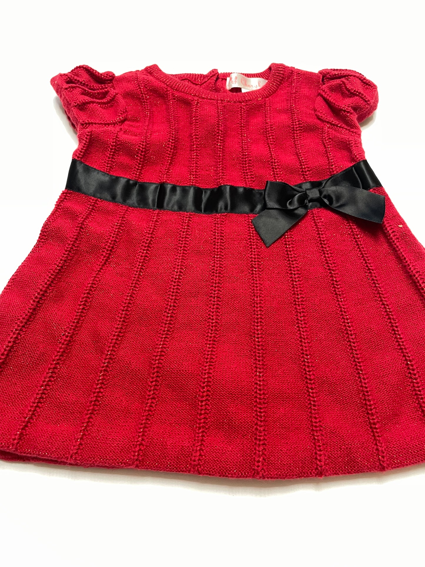 Seller 67 - Cherokee Red Sweater Dress 6-9mo