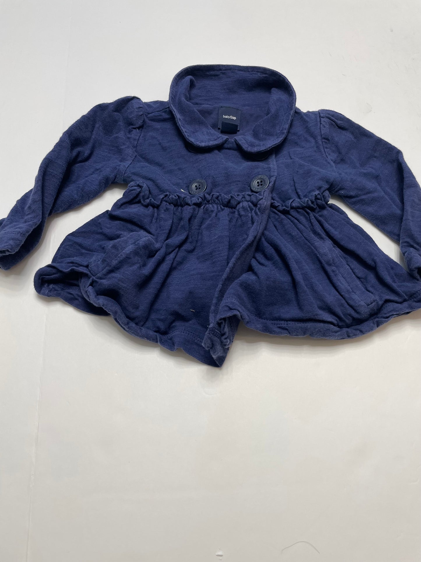 Seller 67 - Baby Gap Blue 4 Button Coat 6-12mo